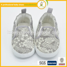 Weich-soled neue Artqualitäts-beiläufige Artgroßverkaufsegeltuch-Fantasie-Babyschuhe